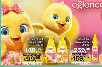 Dalin Köpük Sabun Çeşitleri 200 Ml