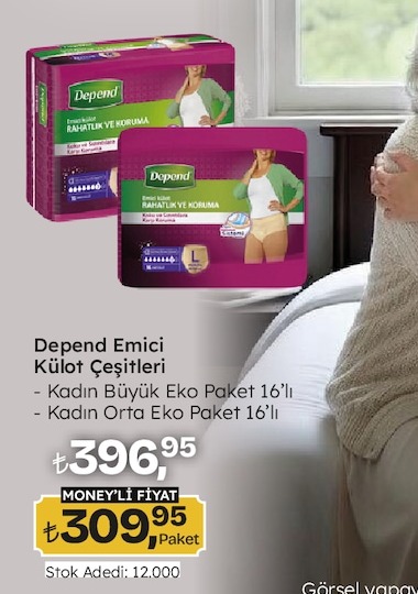 Depend Emici Külot Çeşitleri