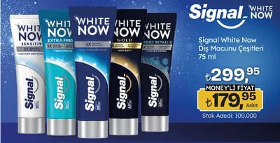 Signal White Now Diş Macunu Çeşitleri 75 Ml