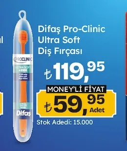 Difaş Pro-Clinic Ultra Soft Diş Fırçası