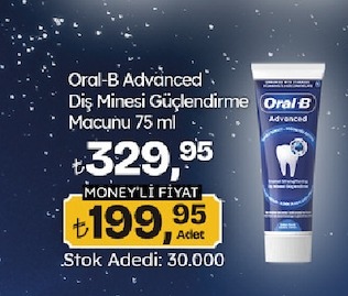 Oral-B Advanced Diş Minesi Güçlendirme Macunu 75 Ml