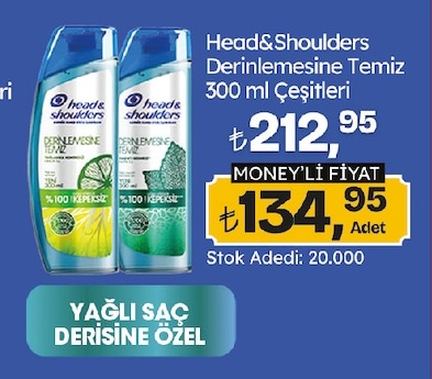 Head&Shoulders Derinlemesine Temiz 300 Ml Çeşitleri