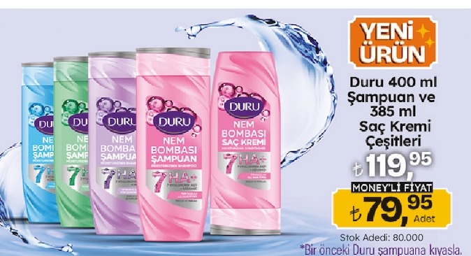 Duru 400 Ml Şampuan Ve 385 Ml Saç Kremi Çeşitleri