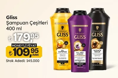 Gliss Şampuan Çeşitleri 400 Ml