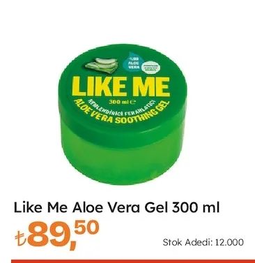 Like Me Aloe Vera Gel 300 Ml