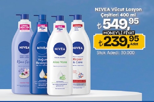 Nivea Vücut Losyon Çeşitleri 400 Ml