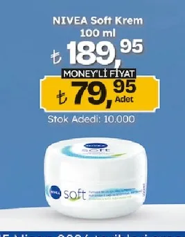 Nivea Soft Krem 100 Ml