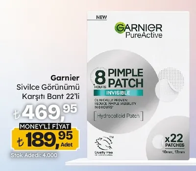 Garnier Sivilce Görünümü Karşıtı Bant 22'Li