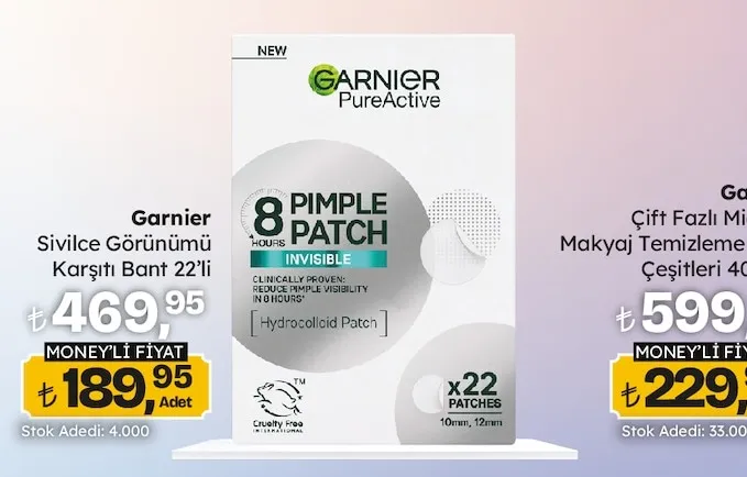 Garnier Pure Active Sivilce Görünümü 22 Adet