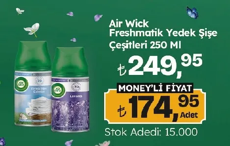 Air Wick Freshmatik Yedek Şişe Çeşitleri 250 Ml