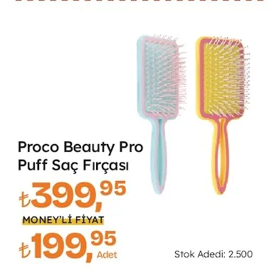 Proco Beauty Pro Puff Saç Fırçası