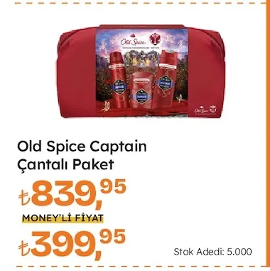 Old Spice Captain Çantalı Paket