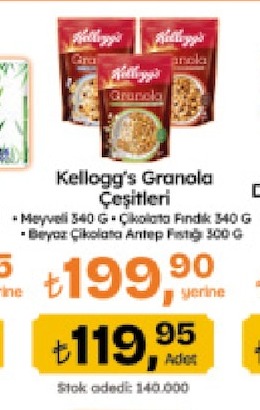 Kellogg'S Granola Çeşitleri