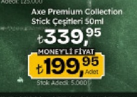 Axe Premium Collection Stick Çeşitleri 50Ml