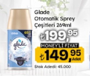 Glade Otomatik Sprey Çeşitleri 269Ml