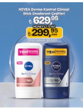 Nivea Derma Kontrol Clinical Stick Deodorant Çeşitleri