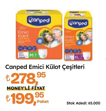 Canped Emici Külot Çeşitleri