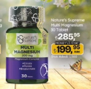Nature'S Supreme Multi Magnesium 30 Tablet