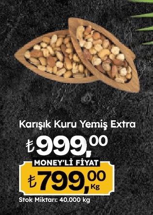 Karışık Kuru Yemiş Extra