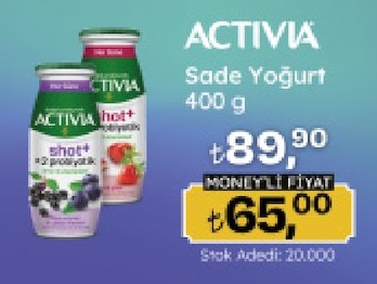 Activia Sade Yoğurt 400 G