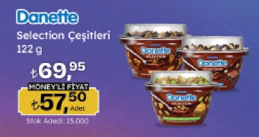 Danette Selection Çeşitleri 122 G