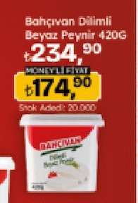 Bahçıvan Dilimli Beyaz Peynir 420G