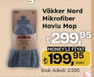 Väkker Nord Mikrofiber Havlu Mop