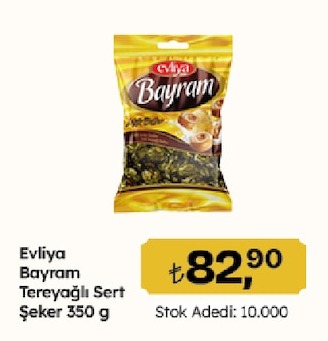 Evliya Bayram Tereyağlı Sert Şeker 350 G