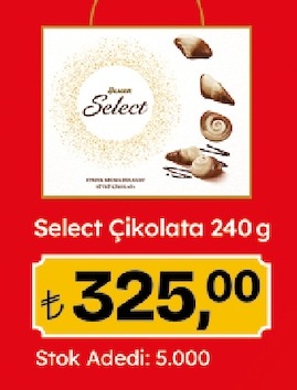 Select Çikolata 240G