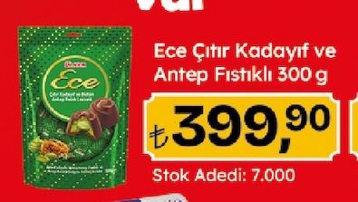 Ece Çıtır Kadayıf Ve Antep Fıstıklı 300G