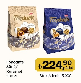 Fondante Sütlü/Karamel 500 G