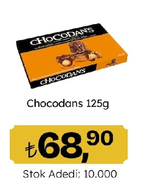 Chocodans 125G