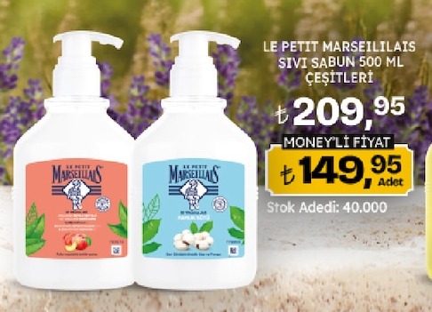 Le Petit Marseillais Sıvı Sabun 500 Ml Çeşitleri