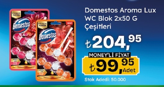 Domestos Aroma Lux Wc Blok 2X50 G Çeşitleri