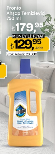 Pronto Ahşap Temizleyici 750 Ml