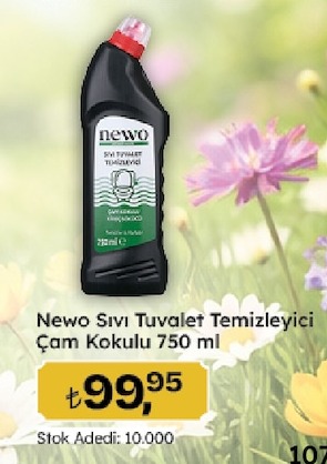 Newo Sıvı Tuvalet Temizleyici Çam Kokulu 750 Ml