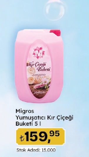 Migros Yumuşatıcı Kır Çiçeği Buketi 5 L