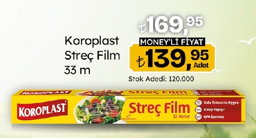 Koroplast Streç Film 33 M