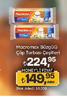 Macromax Büzgülü Çöp Torbası Çeşitleri