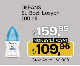 Defans Su Bazlı Losyon 100 Ml