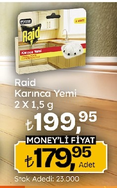 Raid Karınca Yemi 2X1,5G
