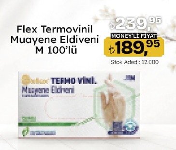 Flex Termovı̇Ni̇L Muayene Eldi̇Veni̇ M 100'Lü