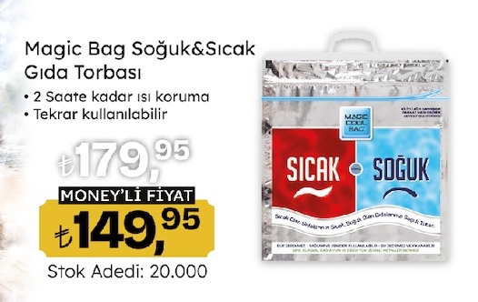 Magic Bag Soğuk & Sıcak Gıda Torbası