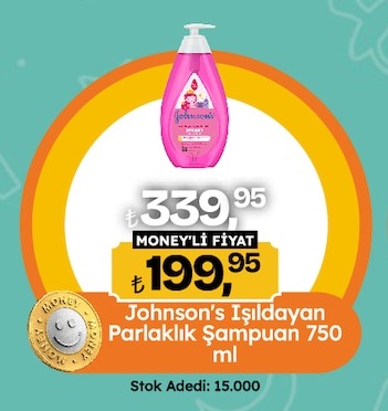 Johnson'S Işıldayan Parlaklık Şampuan 750 Ml
