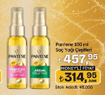 Pantene Saç Yağı Çeşitleri 100 Ml