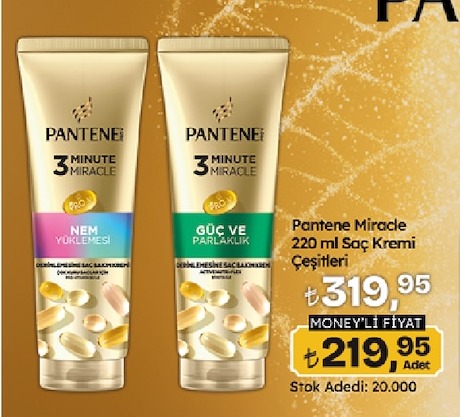 Pantene Miracle 220 Ml Saç Kremi