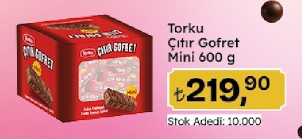 Torku Çıtır Gofret Mini 600 G