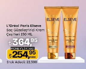 L'Oréal Paris Elseve Saç Güzelleştirici Krem Çeşitleri 150 Ml