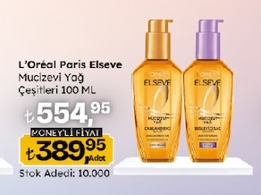 L'Oréal Paris Elseve Mucizevi Yağ Çeşitleri 100 Ml