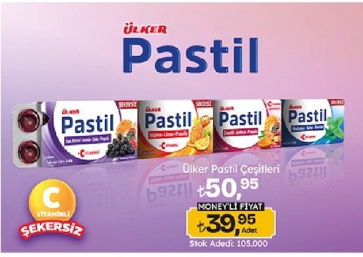 Ülker Pastil Çeşitleri